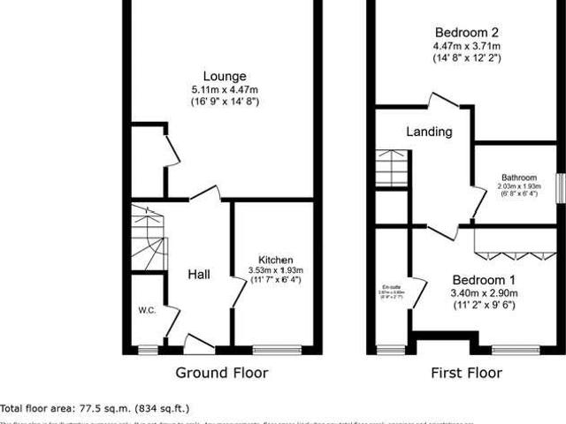 2 bed house for sale