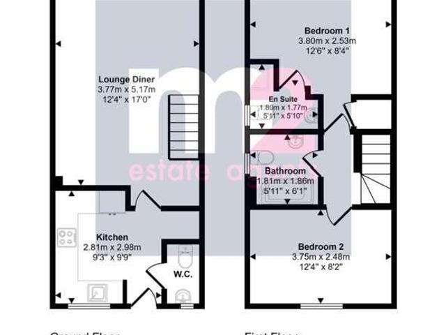 2 bed house for sale