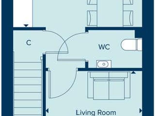 2 bed house for sale