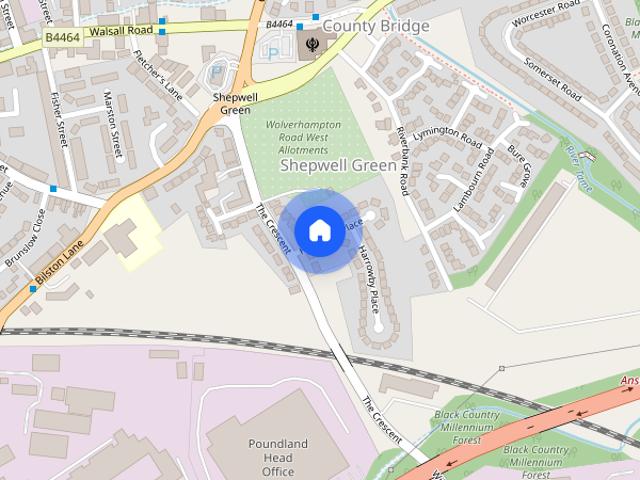 2 bed semi detached house