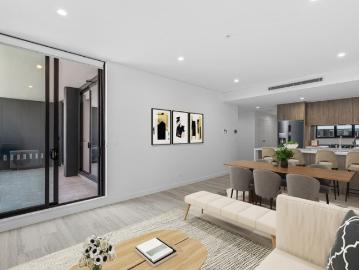2 Bed + Study with Water Views in the Archibald