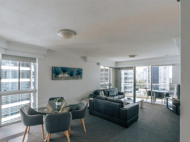 2 bedroom/2 bathroom apartment. Unfurnished. Appliances included. 2 carparks & storage cage