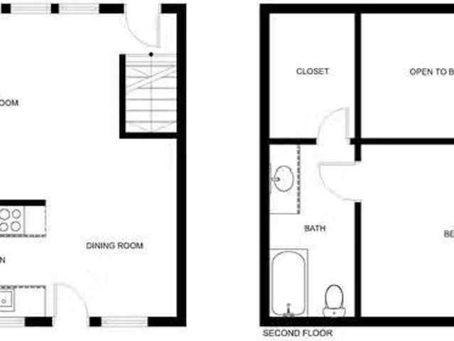 2 Bedroom 1 Bathroom B1