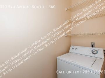 2 Bedroom, 2 Bath Apartment in Birmingham