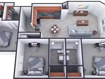 2 Bedroom 2 Bathroom
