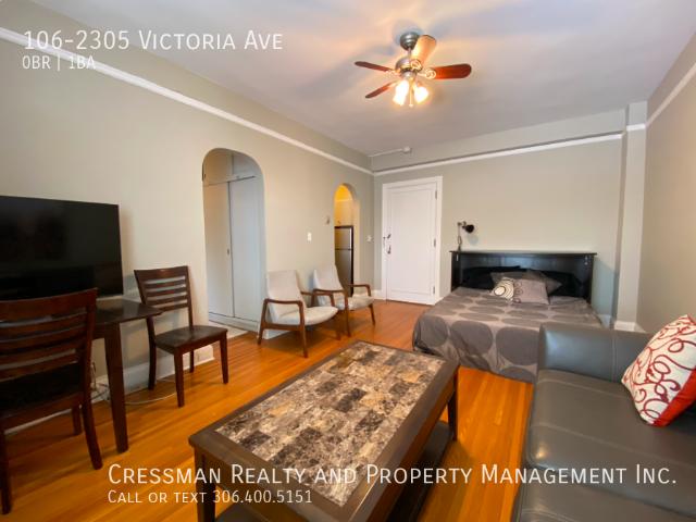 2 Bedroom Condo for Rent at 2305 Victoria Ave, Regina, SK S4P 0S7 Transitional