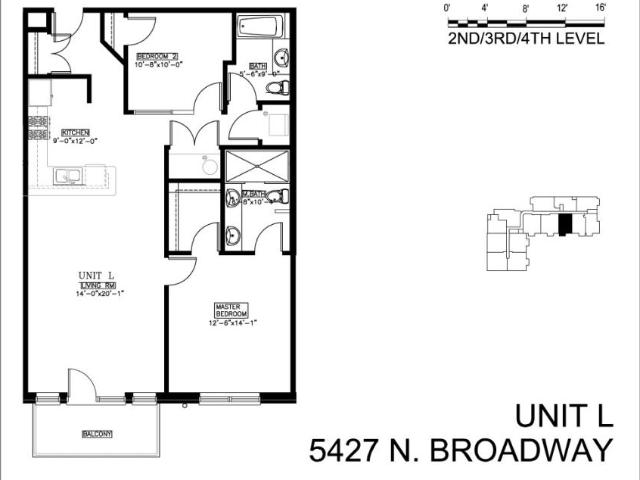 2 bedroom, Chicago IL 60640 104806661