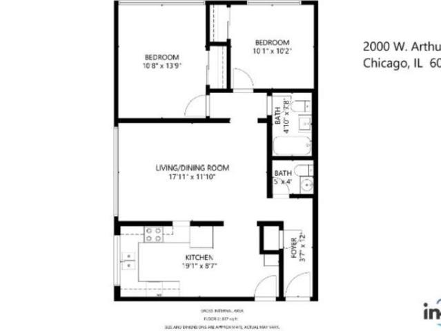 2 bedroom, Chicago IL 60645 105733813