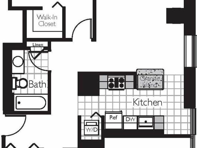 2 bedroom, Chicago IL 60601 105708683