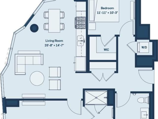 2 bedroom, Chicago IL 60601 105908919