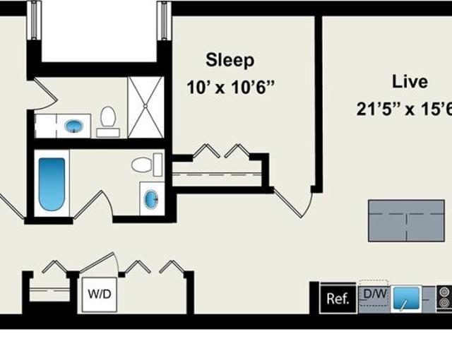 2 bedroom, Chicago IL 60607 104830432