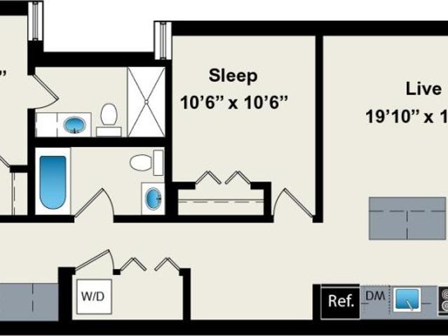 2 bedroom, Chicago IL 60607 104977696