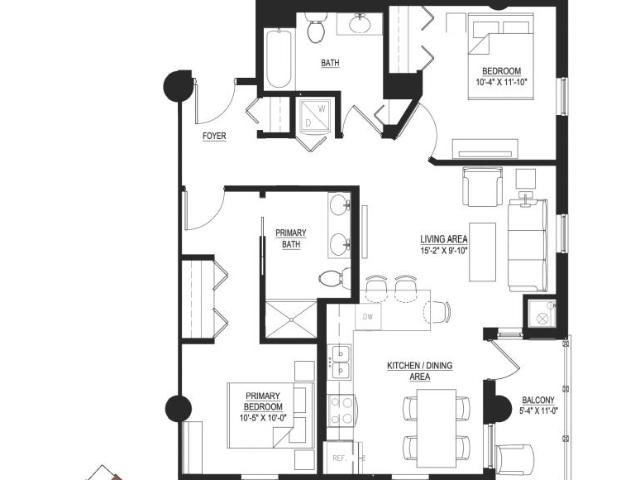 2 bedroom, Chicago IL 60612 104538719