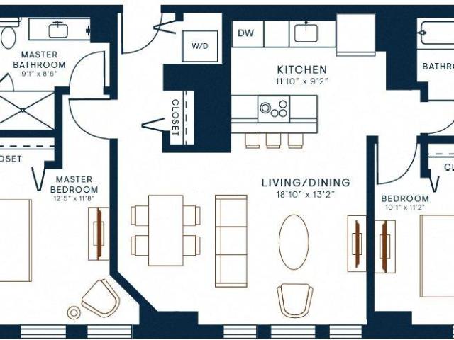 2 bedroom, Chicago IL 60614 105812888