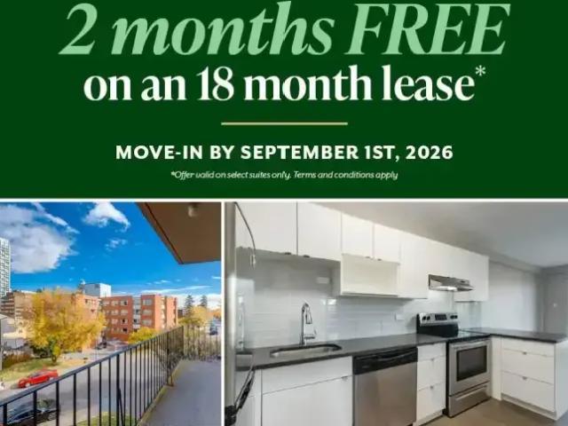 2 Bedroom Apartment Calgary AB 105100169