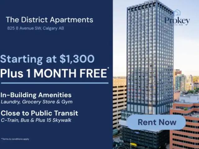 2 Bedroom Apartment Calgary AB 99042713