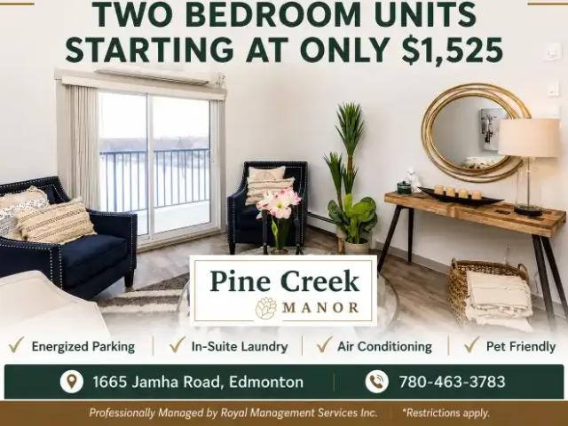 2 Bedroom Apartment Edmonton AB LS104433576