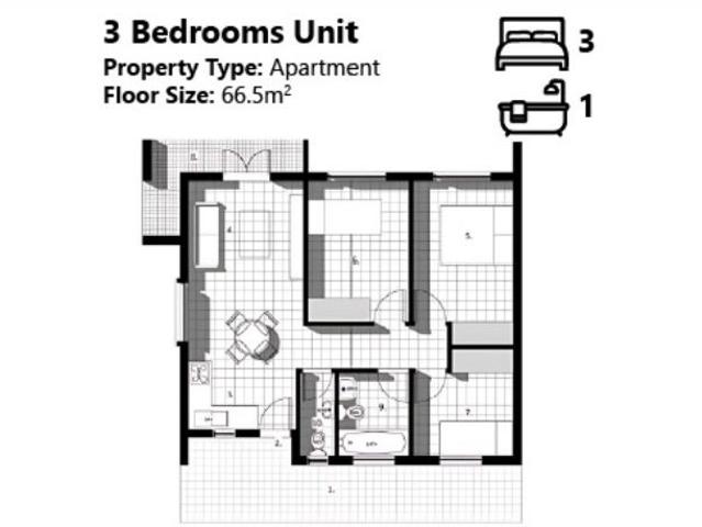2 Bedroom Apartment / Flat For Sale in Protea Glen