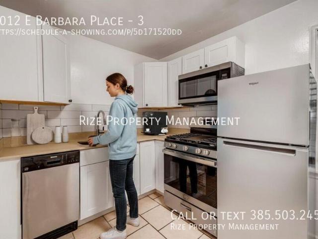 2 Bedroom Apartment for Rent at 1012 E Barbara Pl #3, Salt Lake City, UT 84102 East Central