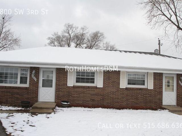 2 Bedroom Apartment for Rent at 4800 Sw 3rd St, Des Moines, IA 50315 Fort Des Moines
