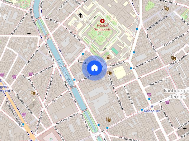 2 bedroom apartment for rent in Faubourg du Temple