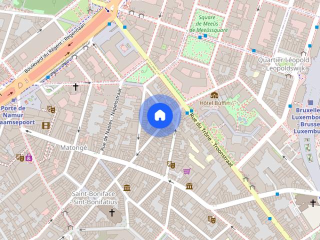 2 bedroom apartment for rent in Ixelles, Brussels