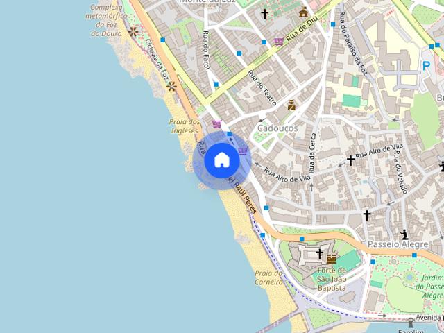 2 bedroom apartment for rent in Porto