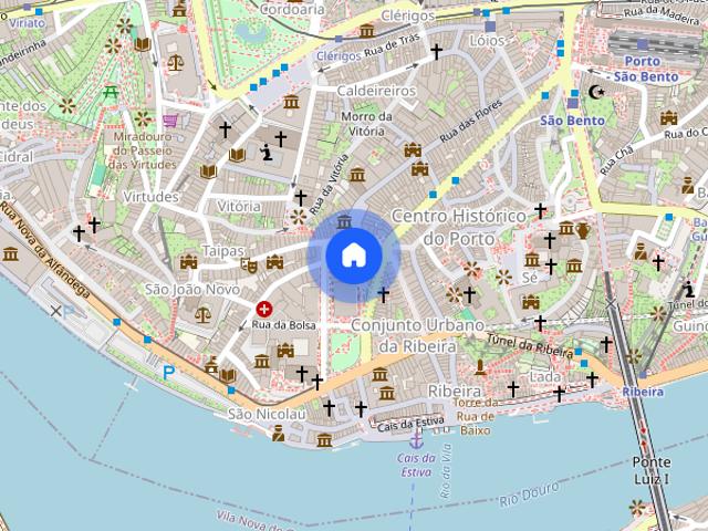 2 bedroom apartment for rent in Porto