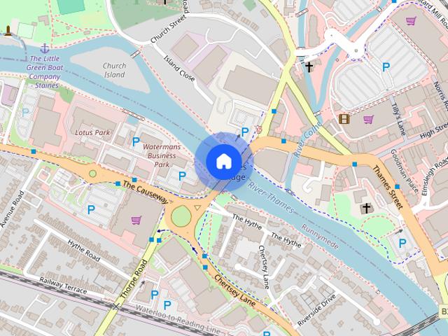 2 bedroom apartment for rent in Staines, London