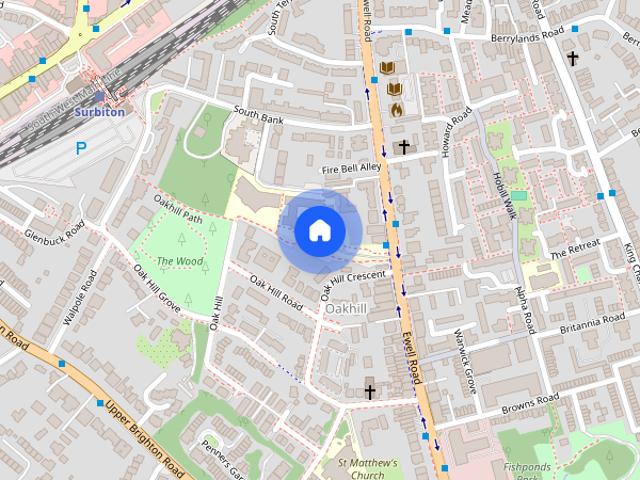2 bedroom apartment for rent in Surbiton Hill, London