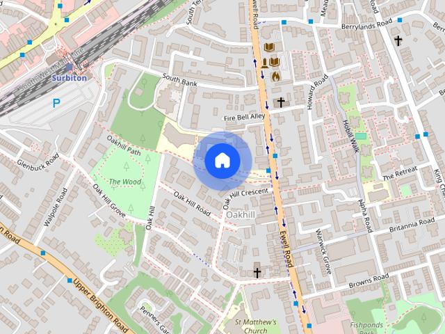 2 bedroom apartment for rent in Surbiton Hill, London
