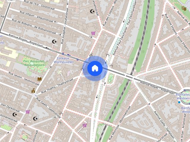 2 bedroom apartment for rent in Schaerbeek, Brussels
