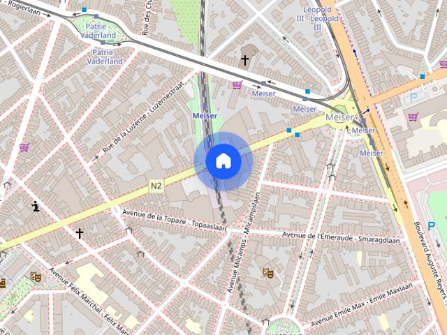 2 bedroom apartment for rent in Schaerbeek, Brussels