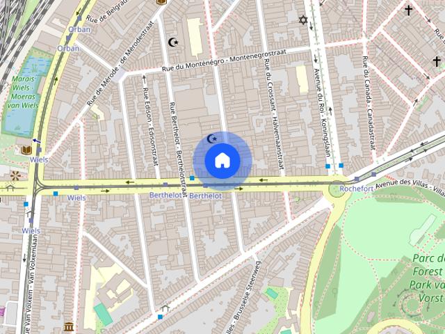 2 bedroom apartment for rent in Van Volxem, Brussels