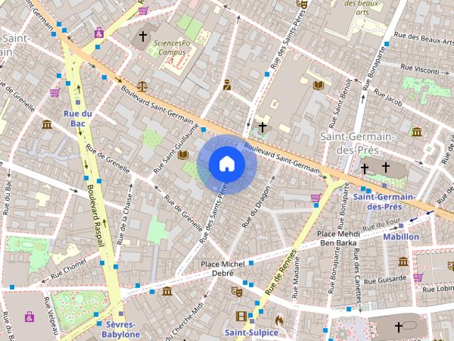 2 bedroom apartment for rent, Saint Germain des Prés, Paris