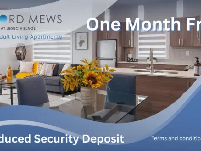 2 Bedroom Apartment Leduc AB LS94150744