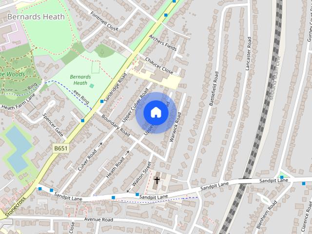2 bedroom apartment to rent Upper Heath Road, St. Albans, AL1