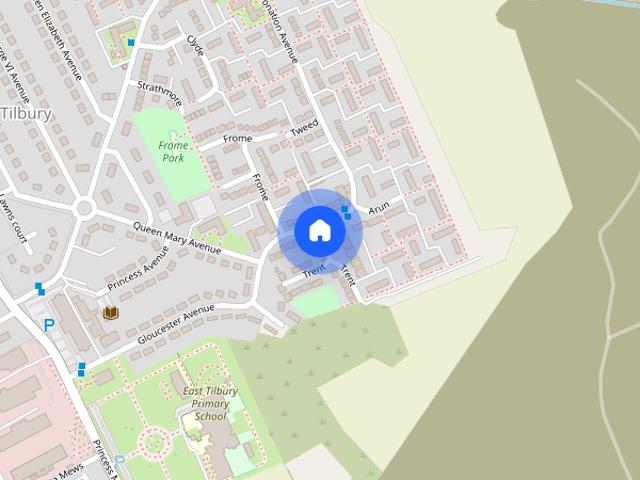 2 bedroom ground flat to rent