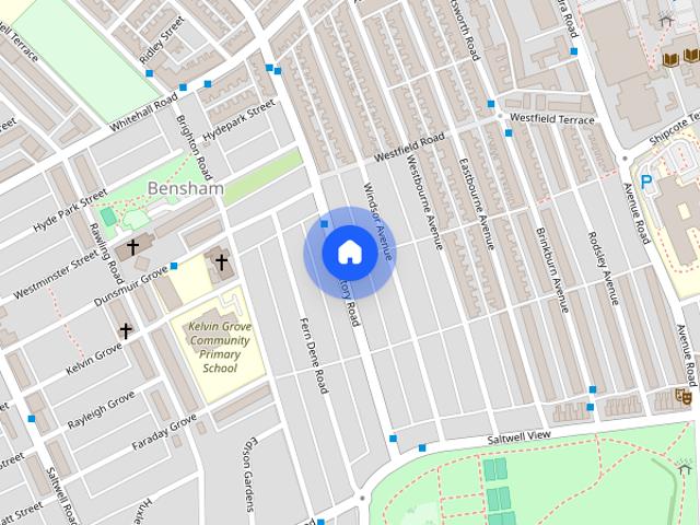 2 bedroom ground flat to rent