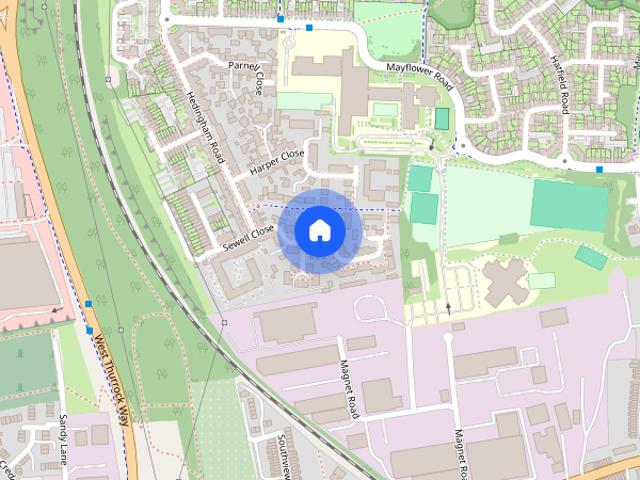 2 bedroom ground flat to rent