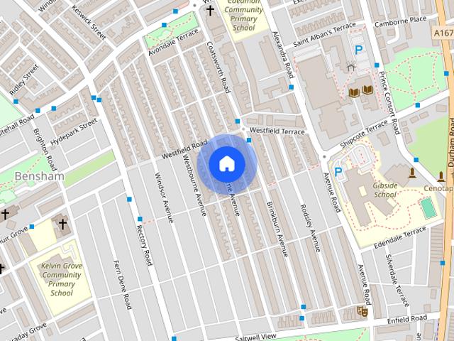 2 bedroom ground flat to rent