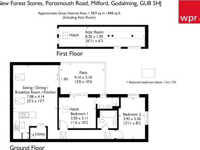 2 bedroom Detached bungalow to rent