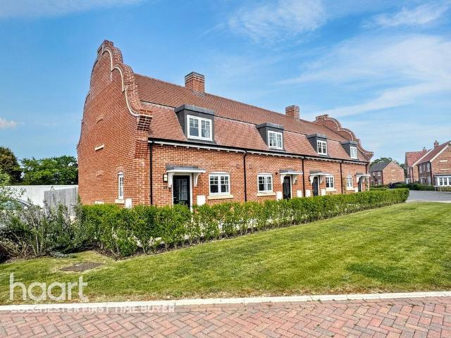 2 bedroom end of terrace house for sale