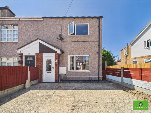 2 bedroom end of terrace house for sale