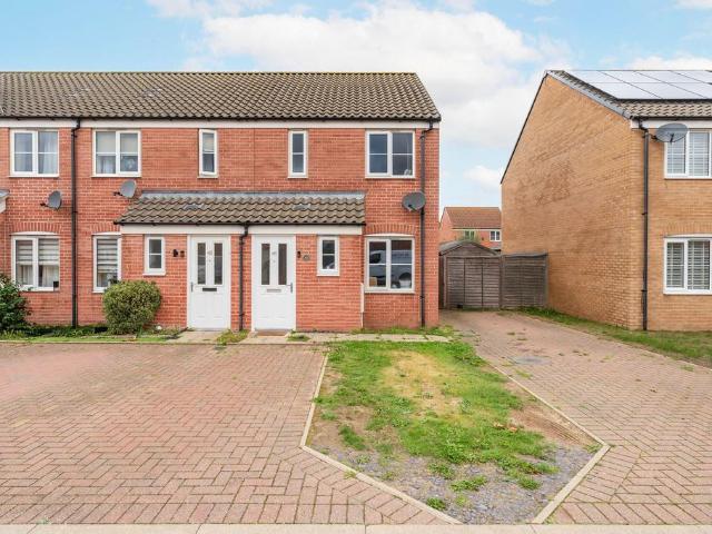 2 bedroom end of terrace house for sale