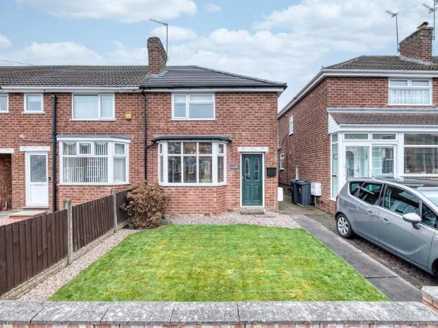 2 bedroom end of terrace house for sale