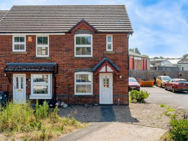 2 bedroom end of terrace house for sale