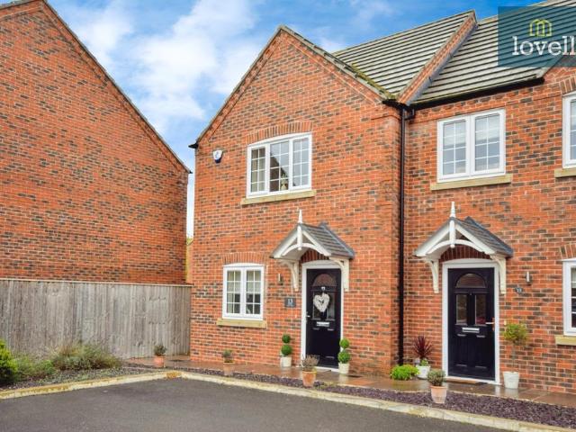 2 bedroom end of terrace house for sale