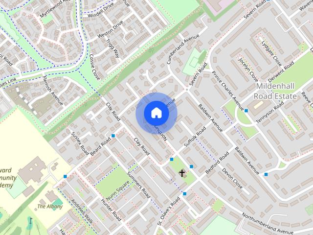 2 bedroom end of terrace house to rent
