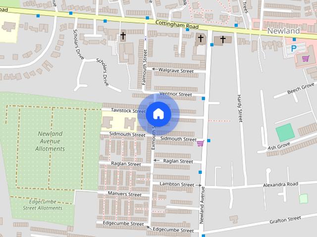 2 bedroom end of terrace house to rent